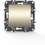 PRIME ΜΠΟΥΤΟΝ ΑΠΛΟ ΜΕ ΚΛΙΠ 1P 10A 250VAC IP20 MAT ΣΑΜΠΑΝΙΖΕ ACA 1000112304