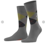 Burlington socks Edinburgh grey green