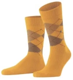 Burlington socks preston yellow ochre