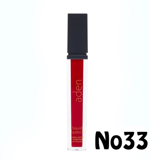Aden Liquid Lipstick No.33 - Chery