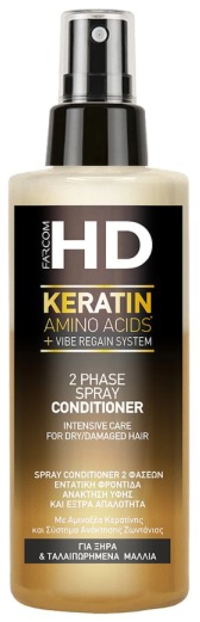HD ΔΙΦΑΣΙΚΟ SPRAY CONDITIONER ΓΙΑ ΞΗΡΑ/ΤΑΛΑΙΠΩΡΗΜΕΝΑ ΜΑΛΛΙΑ 150ML