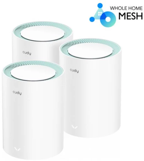 CUDY Mesh Wi-Fi Gigabit AC1200 Cudy M1300(3-Pack) 370039