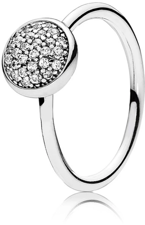 Δαχτυλίδι Pandora με κυβική ζιρκόνια 191009CZ