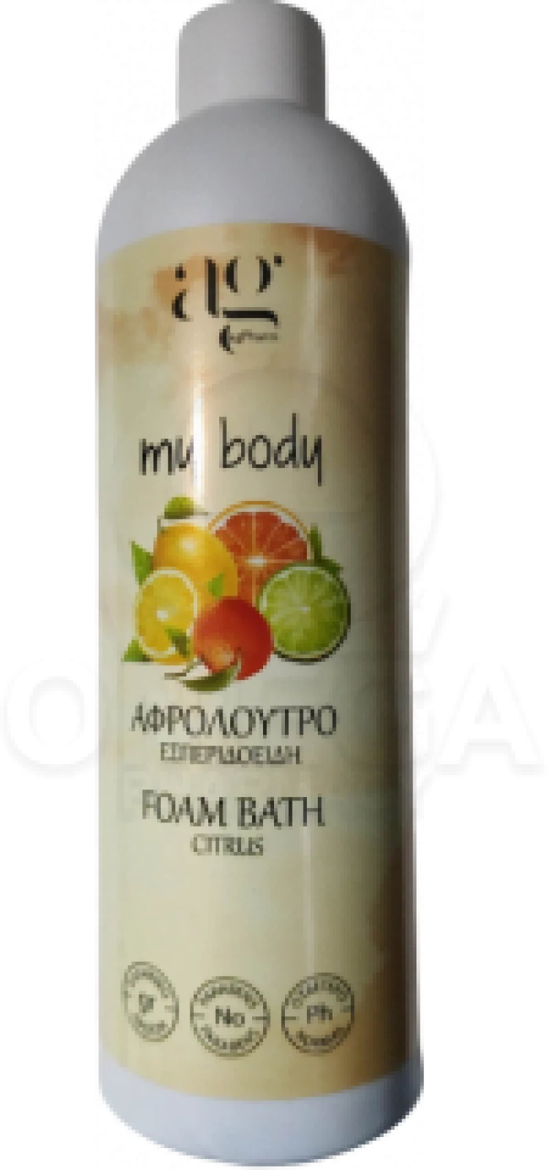Ag Pharm Foam Citrus Bath Ενυδατικό Αφρόλουτρο με Εσπεριδοειδή 300ml