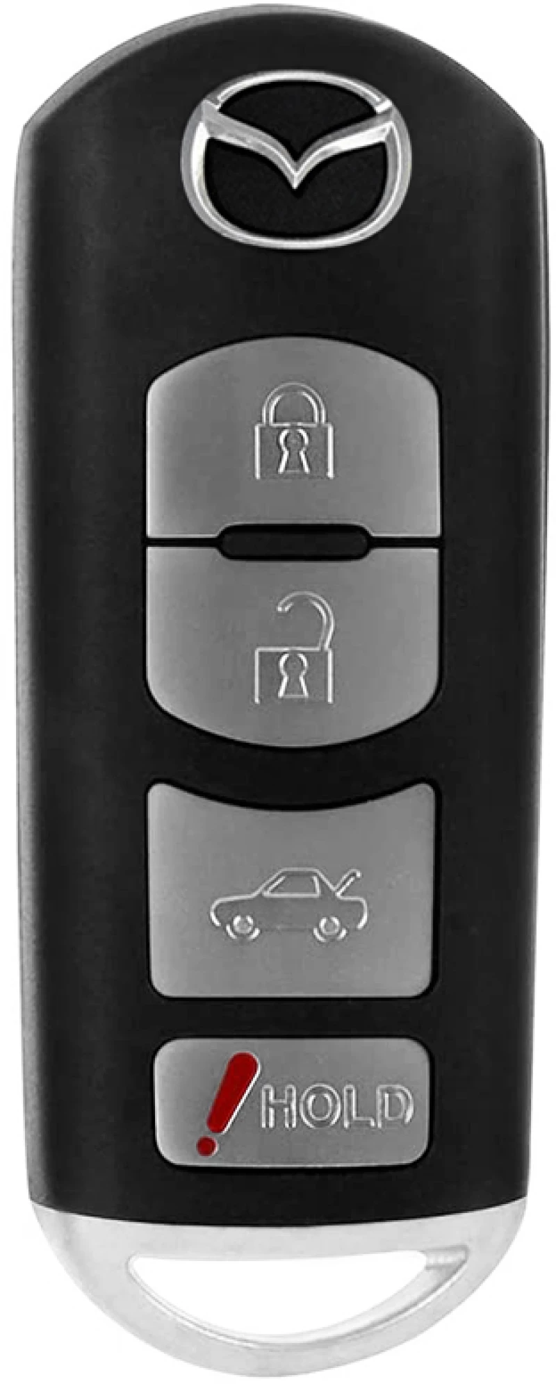 Techsuit Husa pentru cheie Mazda MX-5 Miata, Mazdaspeed - Techsuit Car Key Case (1017.04) - Black 5949419032354