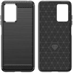 Techsuit Husa pentru Xiaomi Redmi 10 5G - Techsuit Carbon Silicone - Black 5949419015777
