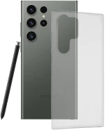 Techsuit Husa pentru Samsung Galaxy S23 Ultra - Techsuit Clear Silicone - Transparent 5949419012592
