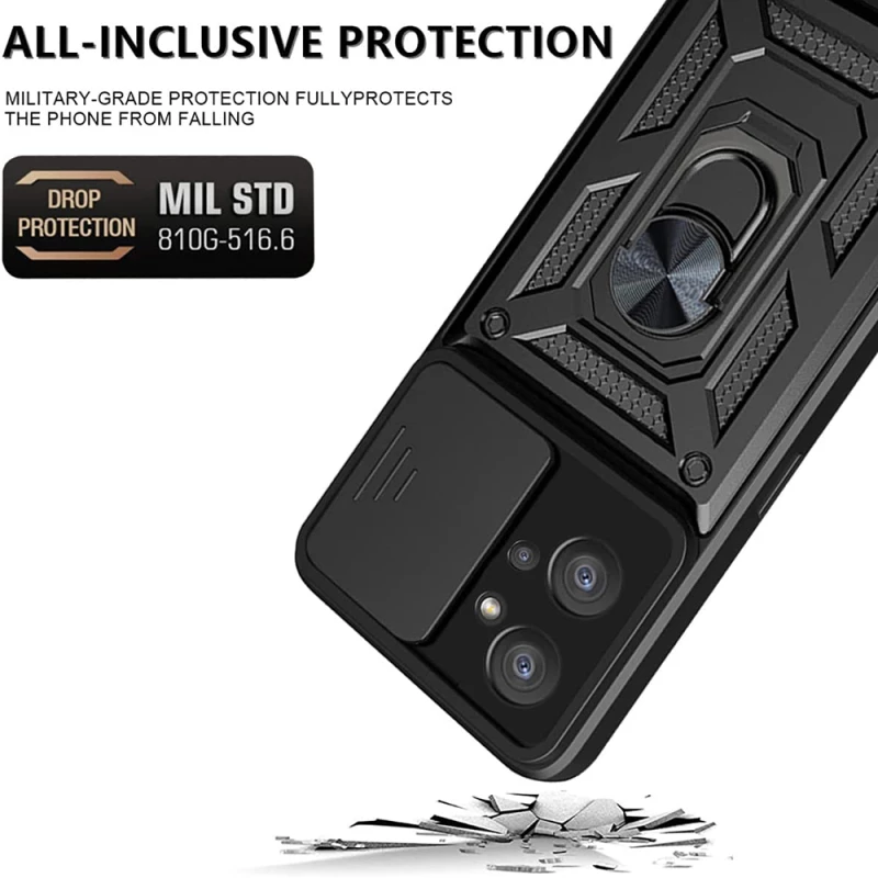 Techsuit Husa pentru Motorola Moto G32 - Techsuit CamShield Series - Black 5949419002685