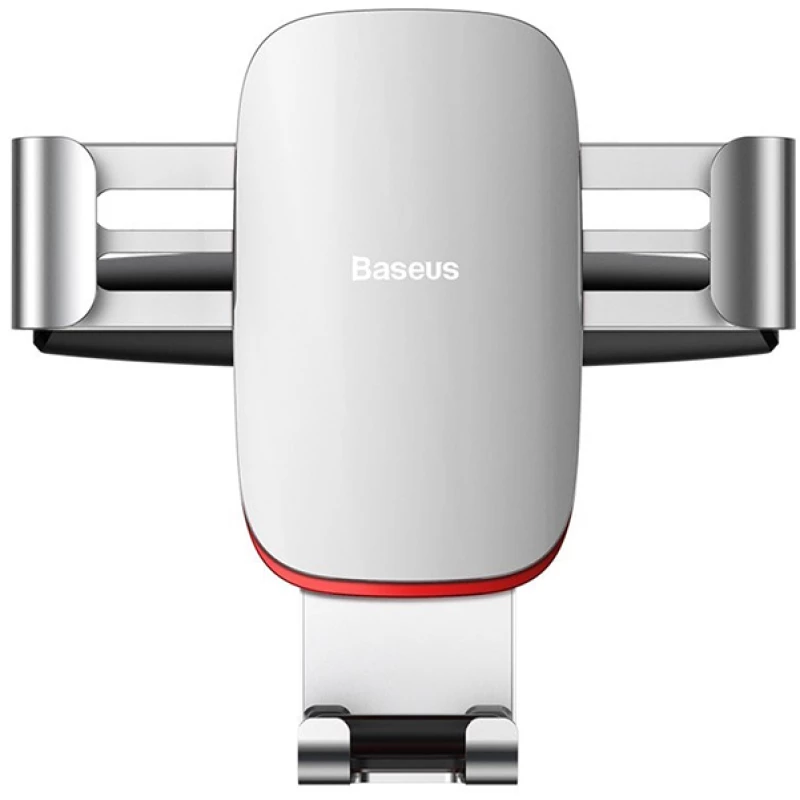 Baseus Car Mount Metal Age Gravity Phone Holder Silver (SUYL-J0S) (BASSUYL-J0S)