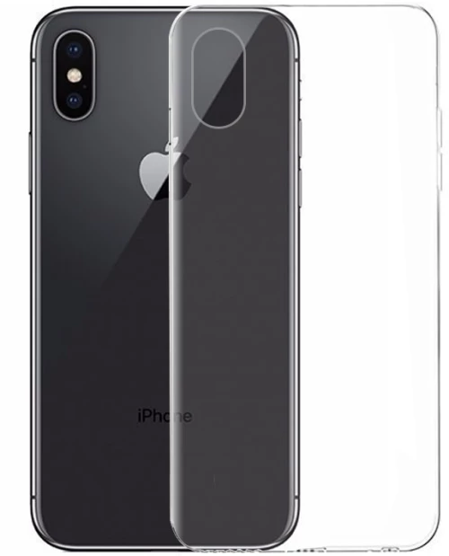 Θήκη σιλικόνης No brand, για το Apple iPhone X, Slim, Διαφανής - 51589