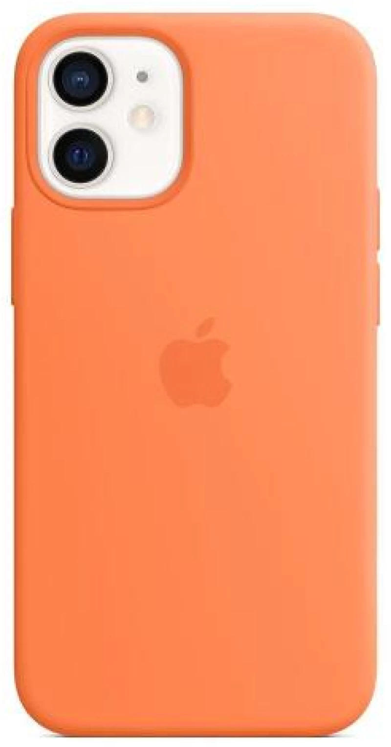 Θήκη Silicon με MagSafe Apple MHKN3 iPhone 12 mini Πορτοκαλί 194252168578