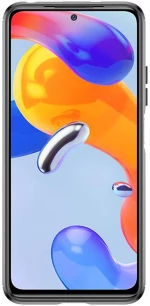 Techsuit Husa pentru Xiaomi Redmi Note 11 Pro 4G / Note 11 Pro 5G - Techsuit Carbon Silicone - Black 5949419012431