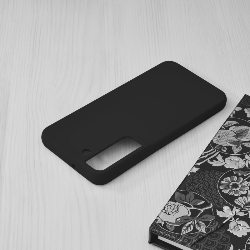 Techsuit Husa pentru Samsung Galaxy S22 5G - Techsuit Soft Edge Silicone - Black 5949419029729