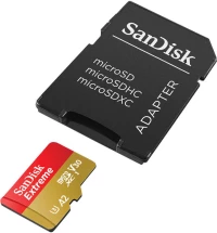 SanDisk Memory card SANDISK EXTREME microSDXC 1 TB 190/130 MB/s UHS-I U3 (SDSQXAV-1T00-GN6MA) 035925