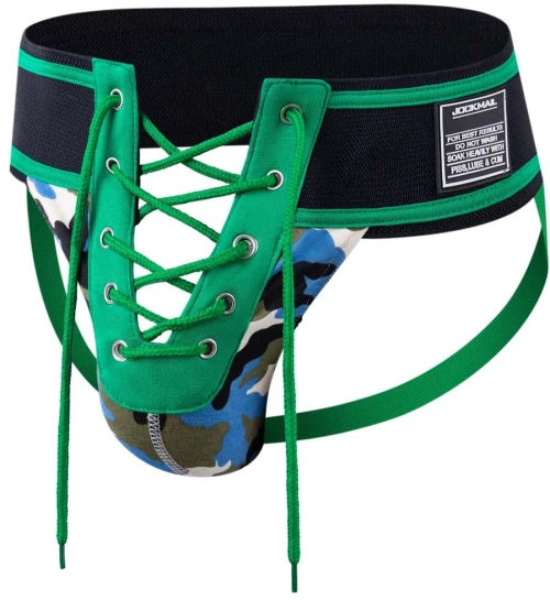 Men's JOCKMAIL - JM225 - Jockstrap - Green