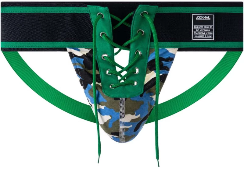 Men's JOCKMAIL - JM225 - Jockstrap - Green