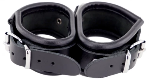 Χειροπέδες Double Leather BDSM Handcuffs