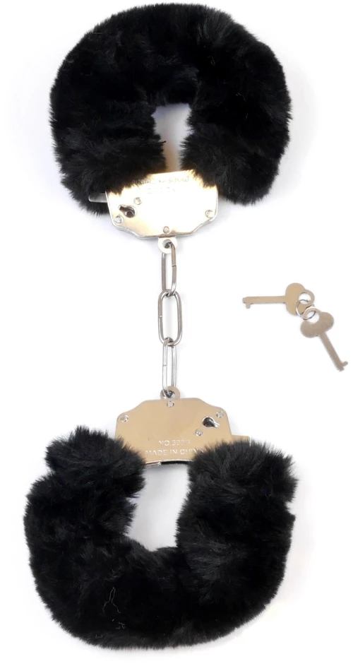 Furry Cuffs Black