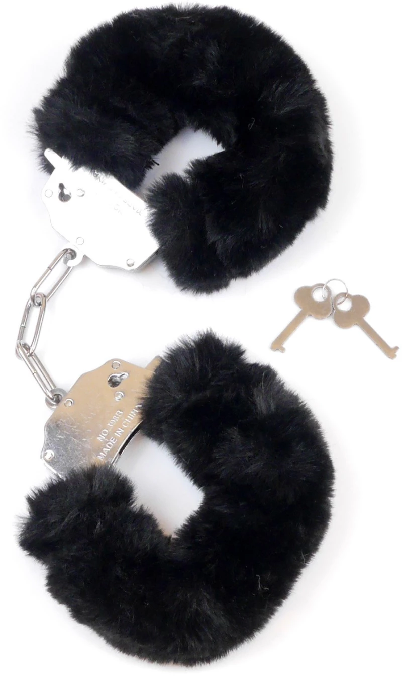 Furry Cuffs Black