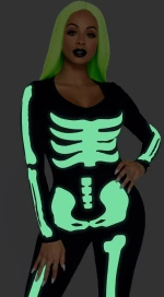 Leg avenue - Skeleton Catsuit