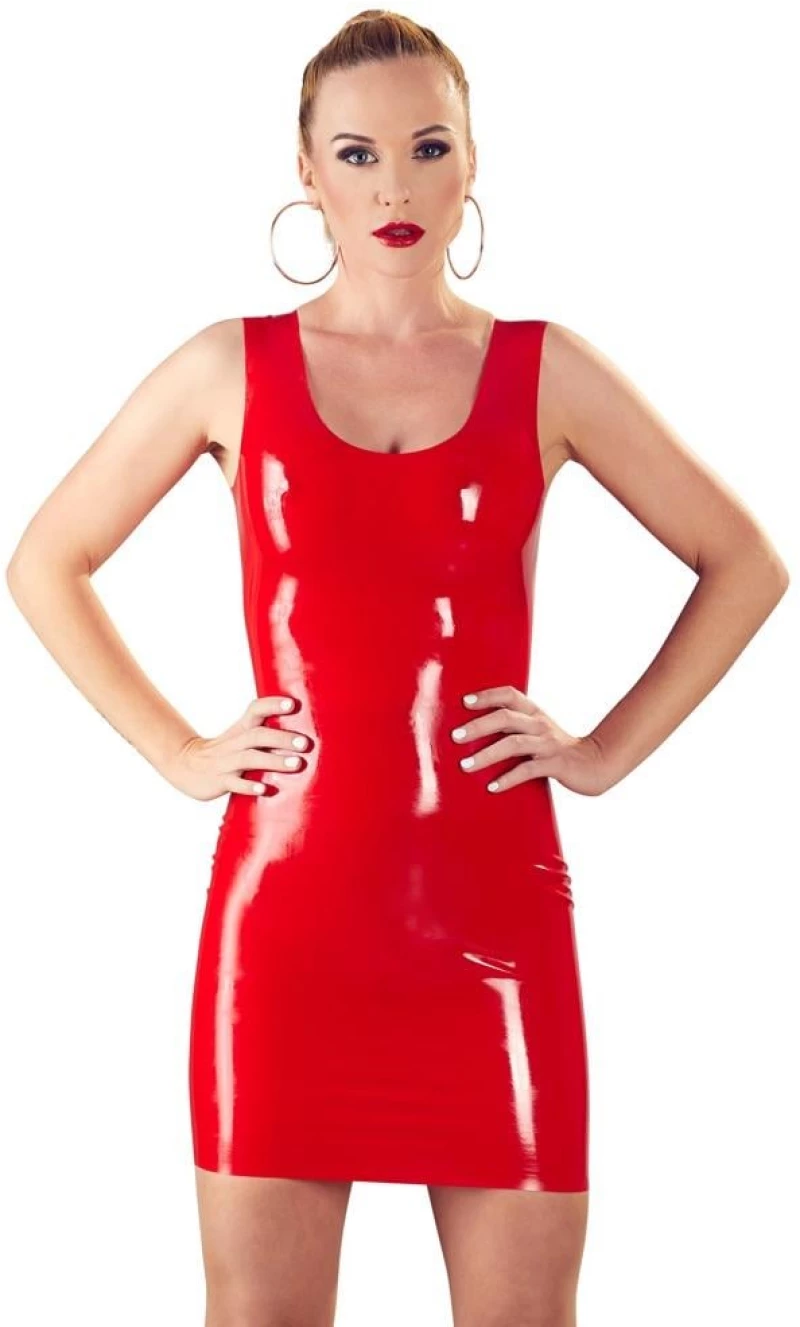 Latex Dress red