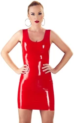 Latex Dress red