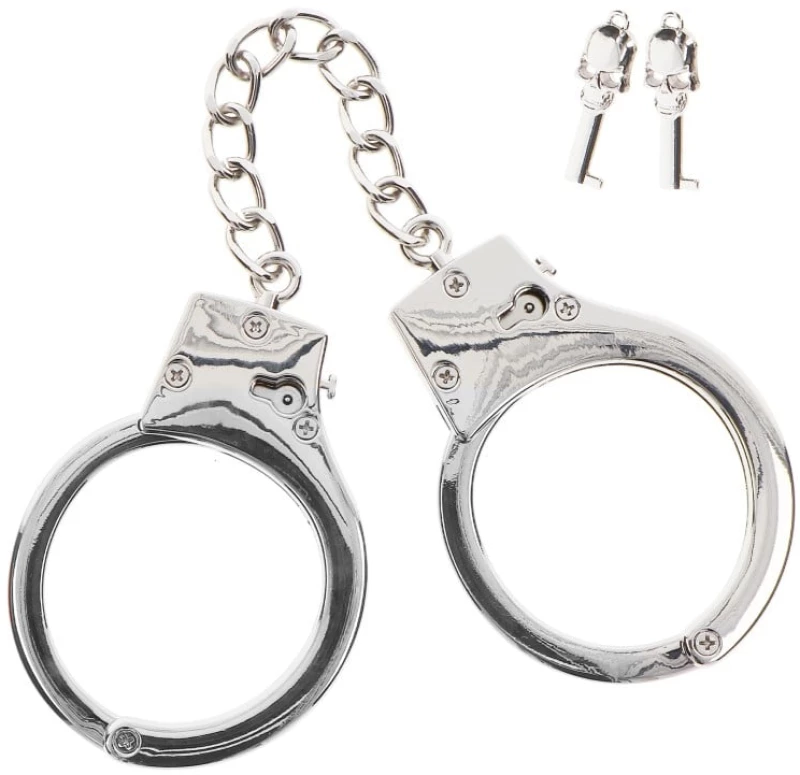 Ασημένιες Χειροπέδες BDSM Taboom