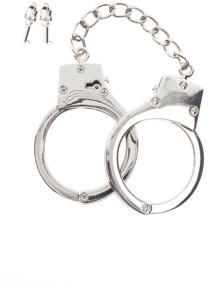 Ασημένιες Χειροπέδες BDSM Taboom