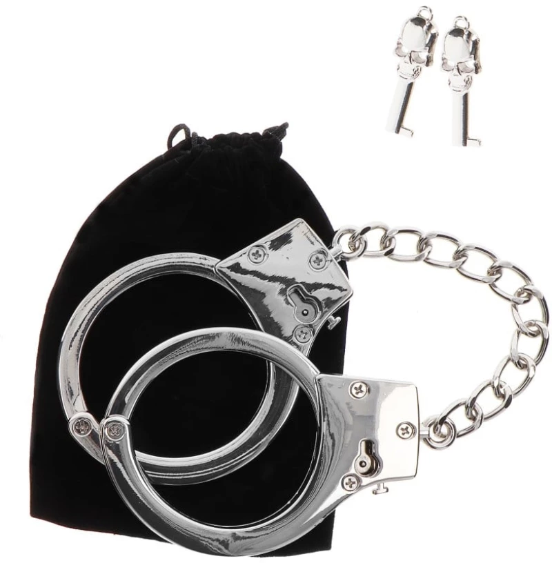 Ασημένιες Χειροπέδες BDSM Taboom