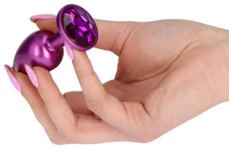 Plug Purple Teardrop