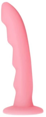 Πρωκτικό Dildo Σιλικόνης Pink Crush 16.5 cm - Chisa
