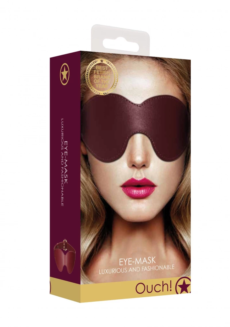 Ouch Halo - Eyemask - Burgundy