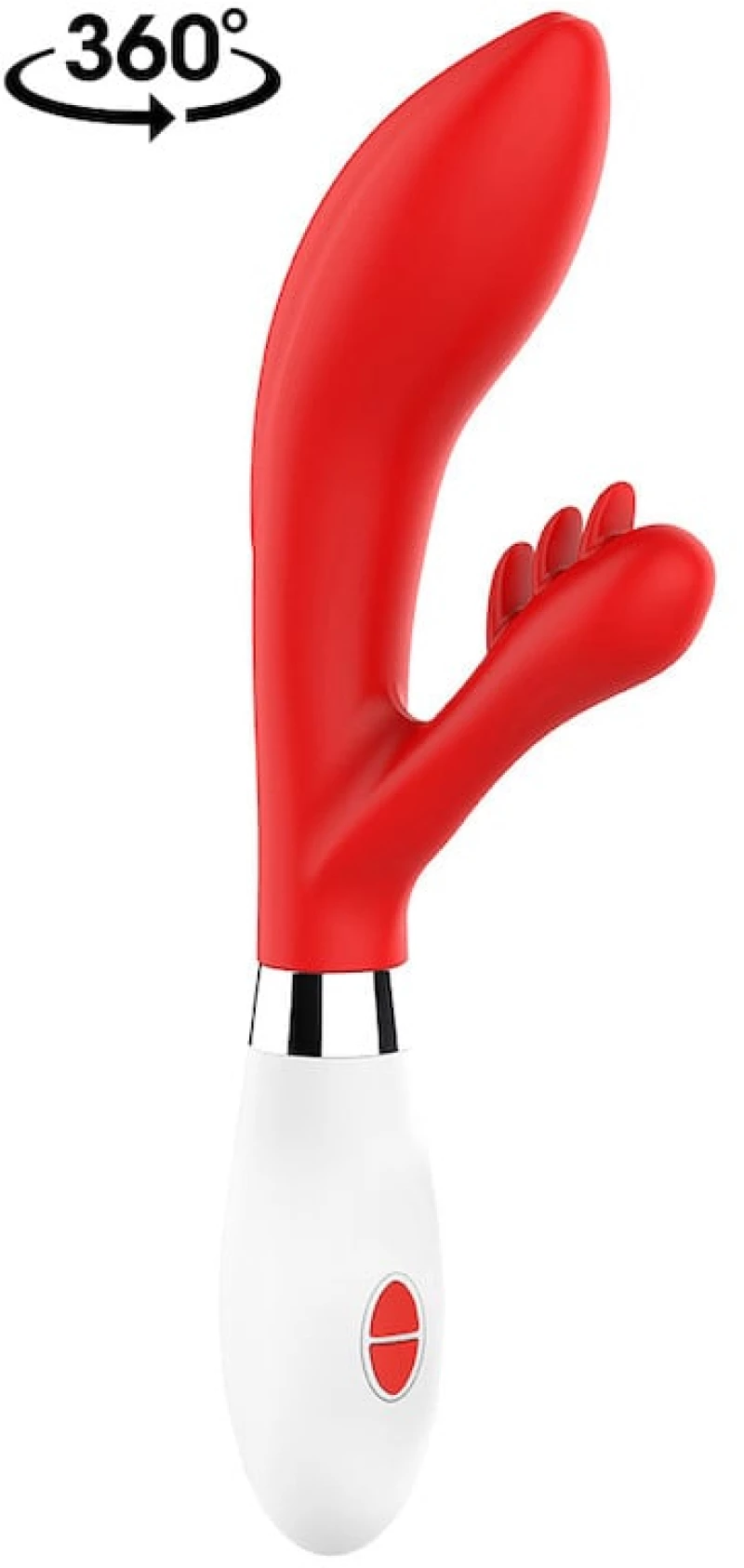 Agave - Ultra Soft Silicone - 10 Speeds - Red