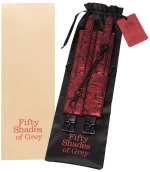 Sweet Anticipation Wrist Cuffs - Red