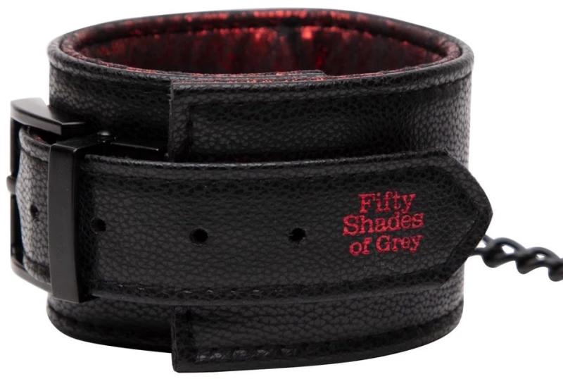 Sweet Anticipation Wrist Cuffs - Red