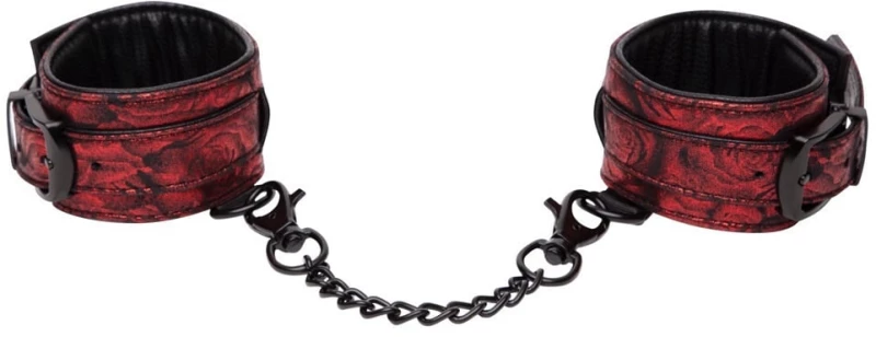 Sweet Anticipation Wrist Cuffs - Red