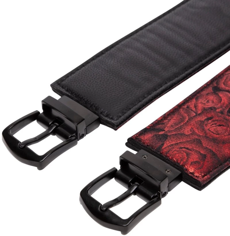 Sweet Anticipation Wrist Cuffs - Red
