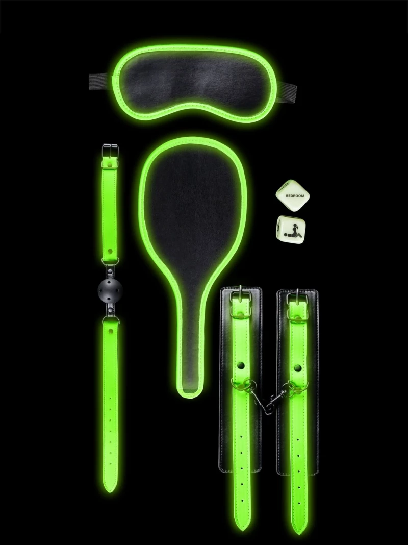 Ouch Bondage Kit No.1 - Glow in the Dark