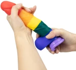 Dildo Realist Rainbow Silicon