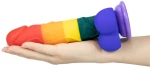 Dildo Realist Rainbow Silicon