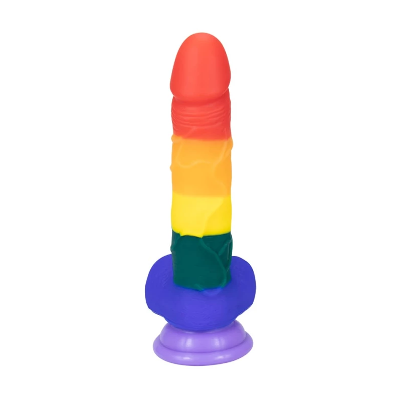Dildo Realist Rainbow Silicon