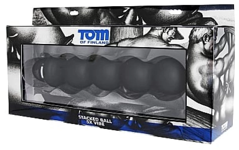 Stacked Ball - Textured Vibrator