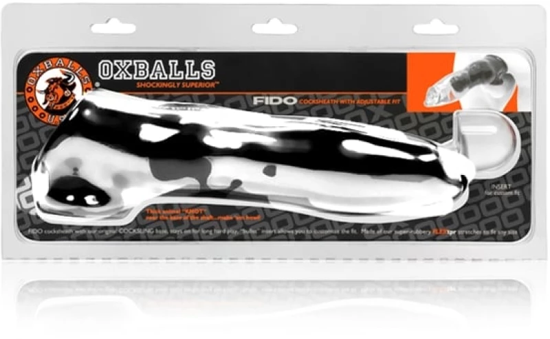 Oxballs Fido Cock Sheath Clear