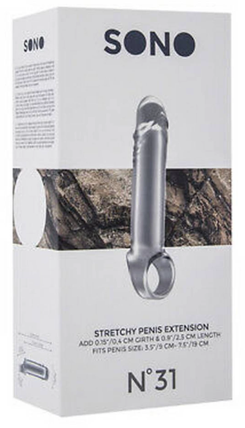 No.31  - Stretchy Penis Extension - Translucent