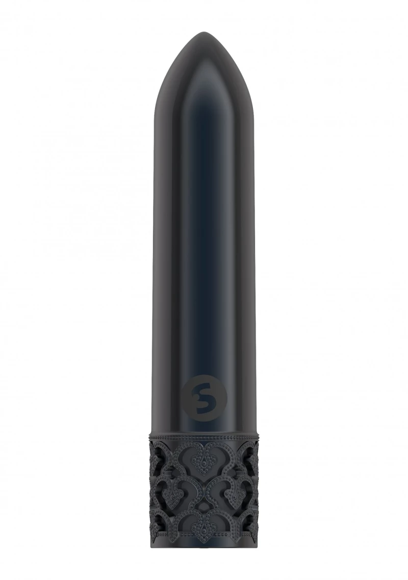 Glitz - Powerful Rechargeable Mini Vibrator - Black