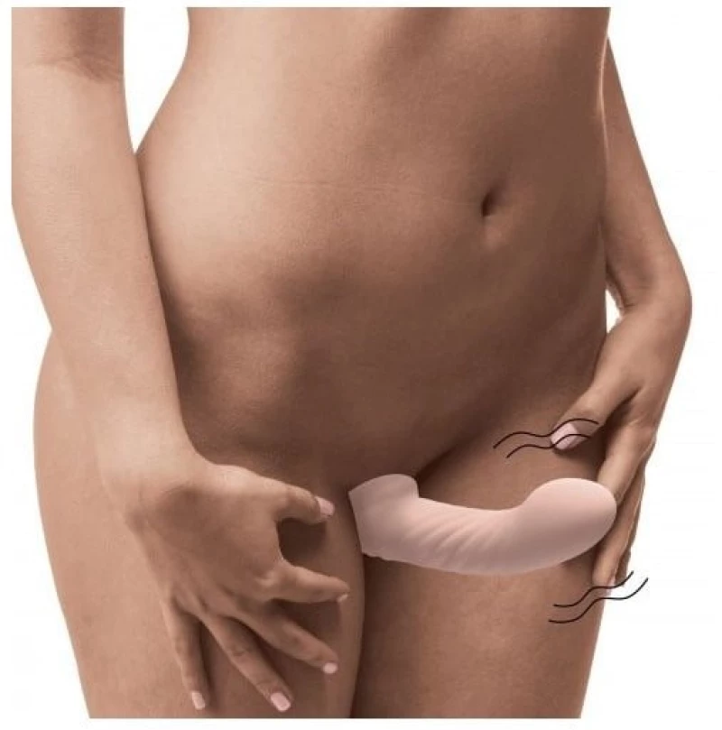 Swirl Vibrating Strapless Strap-On - Strap-U