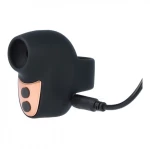 Mini clitoral sucker for finger rechargeable via USB cable - Black