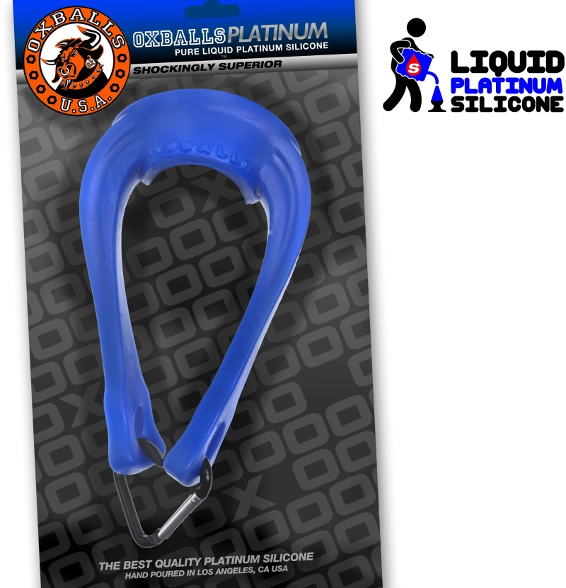 Oxballs TUG pull-down ballstretcher - Marine Blue