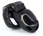 Prison Male Chastity Cage, Black
