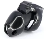 Prison Male Chastity Cage, Black